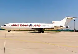 Самолёт Boeing 727 в июне 1993 года