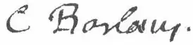 подпись Шарля Буало