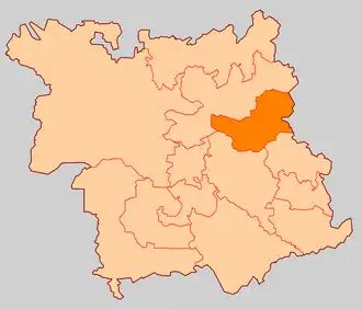 Большекузнечковское сельское поселение на карте