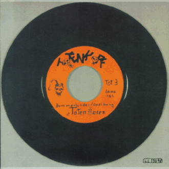 Обложка сингла Die Toten Hosen «Eisgekühlter Bommerlunder» (1983)