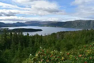 Залив Бонн со стороны Норрис-Пойнта