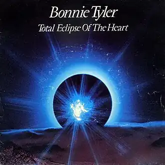 Обложка сингла Бонни Тайлер «Total Eclipse of the Heart» (1983)