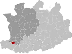 Расположение муниципалитета на карте провинции