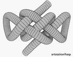 Стрела (узел)[англ.]:96:90, Boom hitch.Штык на рангоуте, декоративный штык для стрелы.