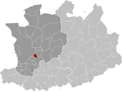 Расположение муниципалитета на карте провинции