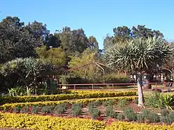 Вид на парк Парк Сэра Джозефа Бэнкса