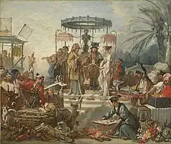 Китайская свадьба. Ок. 1742. Безансон