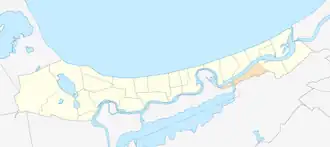 Бражциемс на карте Юрмалы