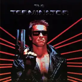 Обложка альбома Брэда Фиделя Tahnee Cain & Tryanglz Джея Фергюсона[англ.] «The Terminator: Original Soundtrack» (1984)