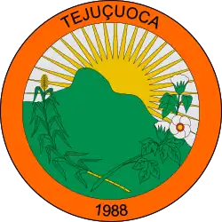 Герб муниципалитета Тежусуока (Бразилия)