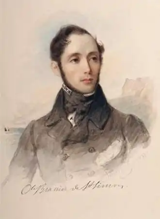 Граф Иосиф Мария Антон фон Брассье де Сен-Симон-Валлад  (художник Фридрих Юлиус Людвиг Себберс)