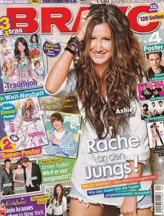 Эшли Тисдэйл на обложке журнала