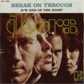 Обложка сингла The Doors «Break On Through (To the Other Side)» (1967)