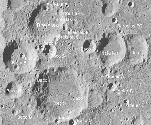 Снимок зонда Lunar Reconnaissance Orbiter.