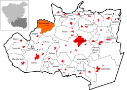 Брайтенфельд на карте городского округа