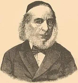 Айзик Гирш Вейс  (портрет из «ЕЭБЕ»)