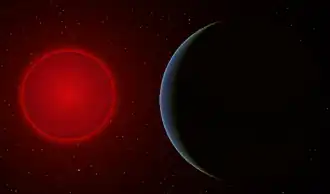 Коричневый карлик и предполагаемый компаньон