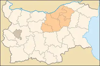 Северно-Центральный регион на карте