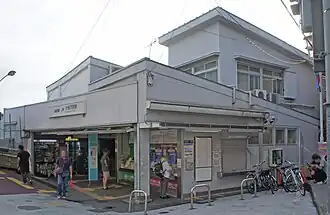 Здание станции в сентябре 2019 года