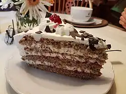 Немецкий гречневый торт