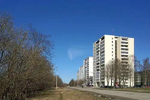 Дома 18, 20, 22, 24;построены в 1979–1980 годах