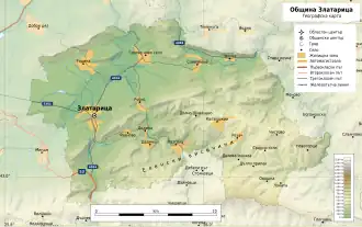 Община Златарица на карте