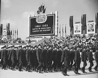 Парад КНП 1 мая 1953 года, Маркс-Энгельс-Платц, Восточный Берлин