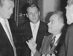 На Московском кинофестивале. 1963