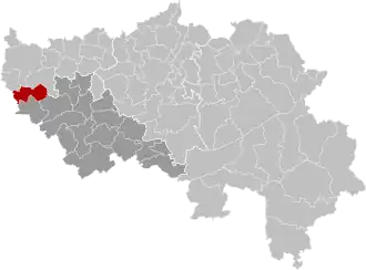 Расположение муниципалитета на карте провинции
