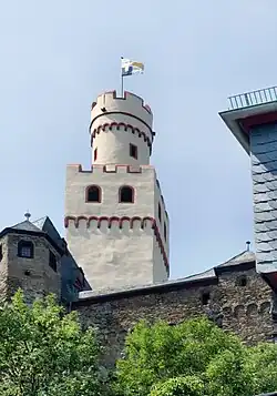 Донжон замка Марксбург (Браубах, Рейнланд-Пфальц)
