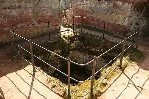 Бывшая цистерна для хранения воды