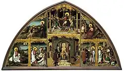 Базилика Сан-Джованни-ин-Латерано. 1502. Дерево, масло. Галерея старых германских мастеров, Аугсбург