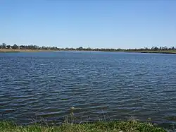 Пруд в центре села