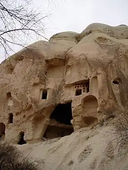 Rock architecture of Cappadocia