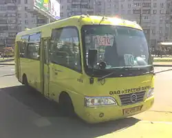 Golden Dragon XML6720C перевозчика АО «Третий парк» в Санкт-Петербурге, 2007 год
