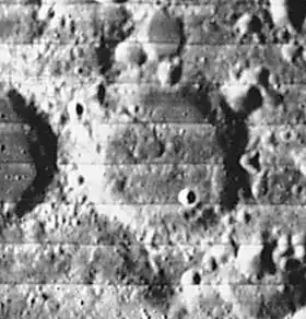 Снимок зонда Lunar Orbiter - IV.