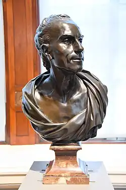 Живописец Клод Жозеф Верне. 1783. Бронза. Музей Виктории и Альберта, Лондон