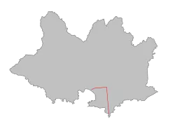 На карте Монтевидео