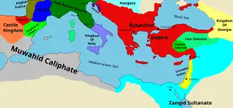 Византийская империя в 1173 году