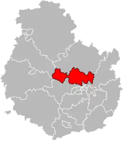 Фонтен-ле-Дижон на карте