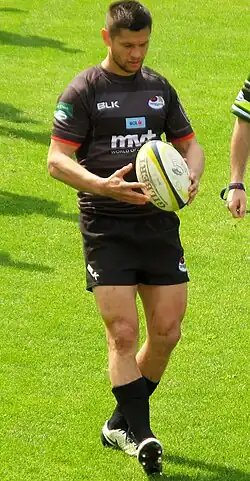 Ферку в составе «Тимишоара Сараценз» (2017)