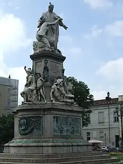 Монумент Кавуру. 1872, Турин