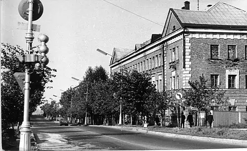 Баня на Великой в 1956 году