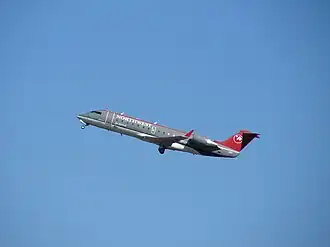 CRJ-200ER авиакомпании Northwest Airlink, идентичный разбившемуся