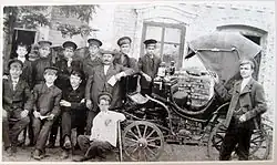 Мастерская по производству экипажей. Начало XX века