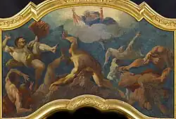 Битва гигантов. Холст, масло. Частное собрание