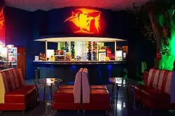 Кафе на территории океанариума