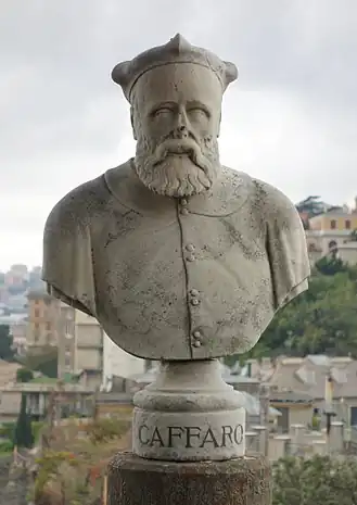 Мемориальный бюст (Вилетта Ди Негро, Генуя).