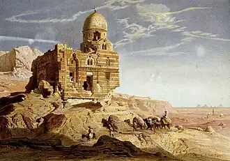 Гробница султана Барсбея. Литография