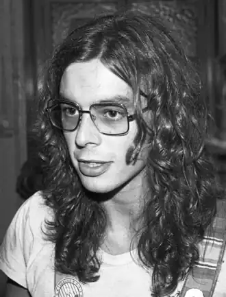 Энди Уорд в составе Camel, 1977 года